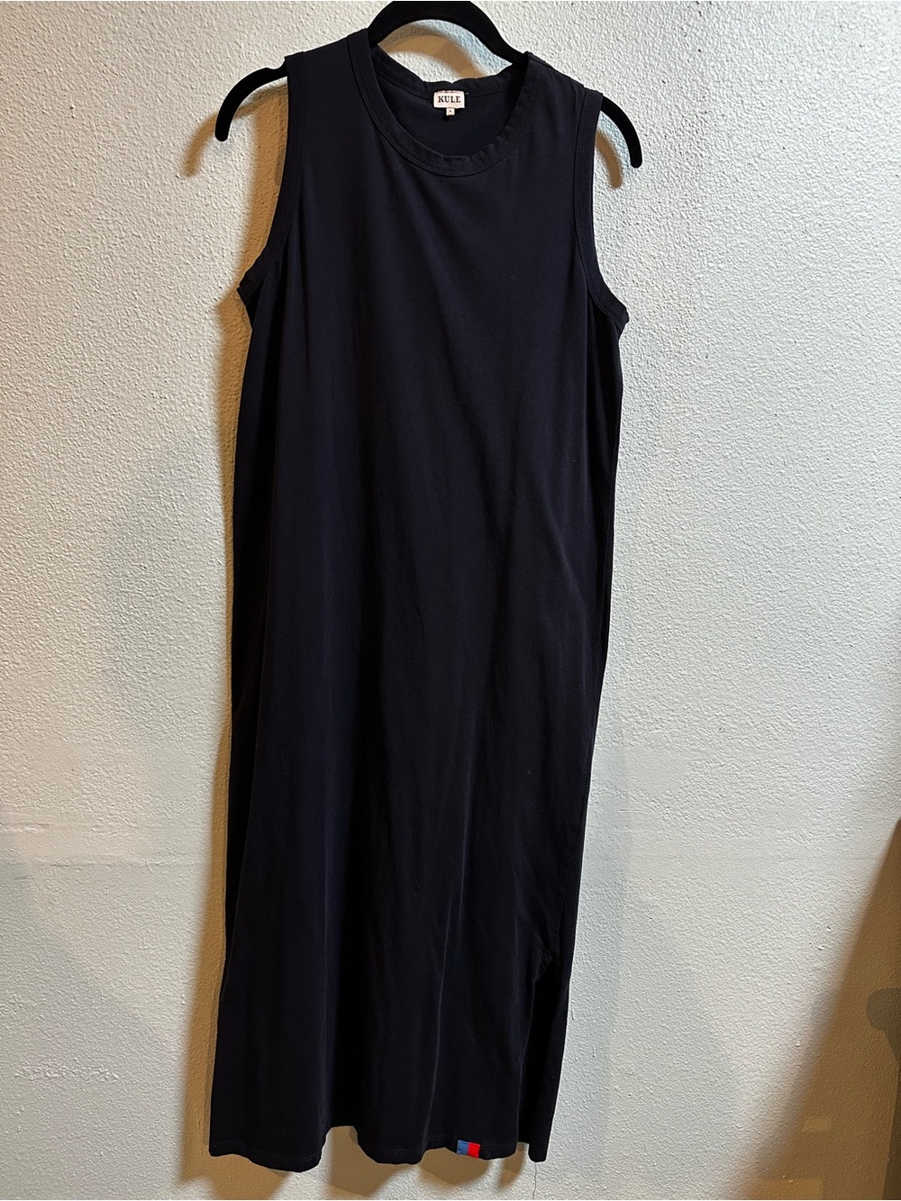 KULE Navy Blue Sleeveless Maxi Dress – Size S